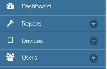 Left Tab for Exports